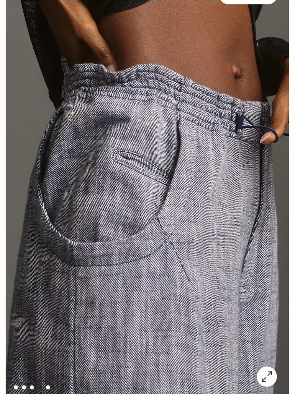 Pilcro Slub Twill Parachute Pants from Anthropologie - Picture 3 of 12
